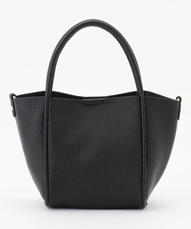 LA BAGAGERIE 【maison vert】 【軽量・ミニポーチ付き】２WAYトート ブラック