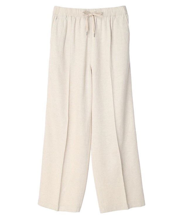 AMERICAN HOLIC リネンブレンドワイドイージーパンツ Light Beige