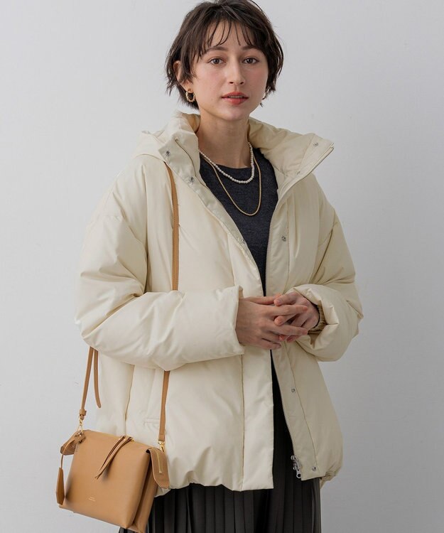 先行予約/WEB&一部店舗限定】ステッチレス フーデット ダウン / 23区