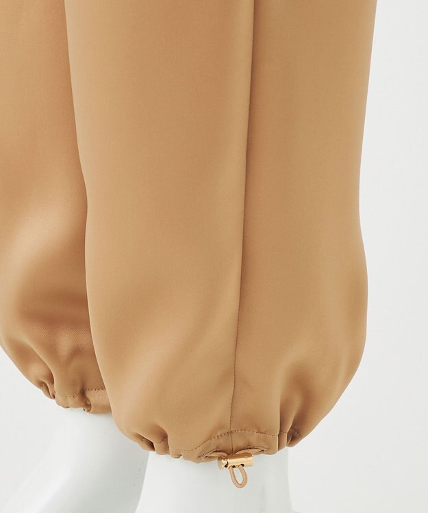 23区 S 【R(アール)】トリアセサテン ドロストパンツ ゴールド系