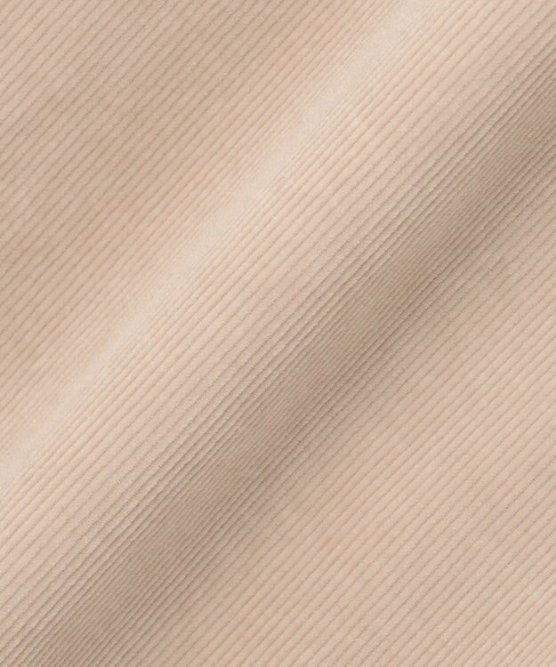 J.PRESS LADIES 【洗える】ハイブリッドAIRDUROY ワイド パンツ ベージュ系