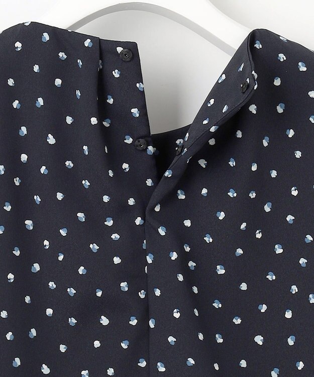 J.PRESS LADIES S ドット フラワープリント カットソー ネイビー系5
