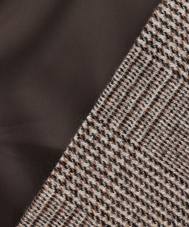 #Newans 【高山都さんコラボ】オーバーサイズテーラードジャケット ベージュチェック