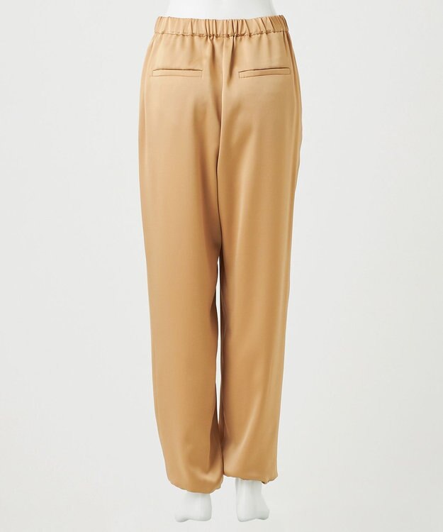 23区 S 【R(アール)】トリアセサテン ドロストパンツ ゴールド系