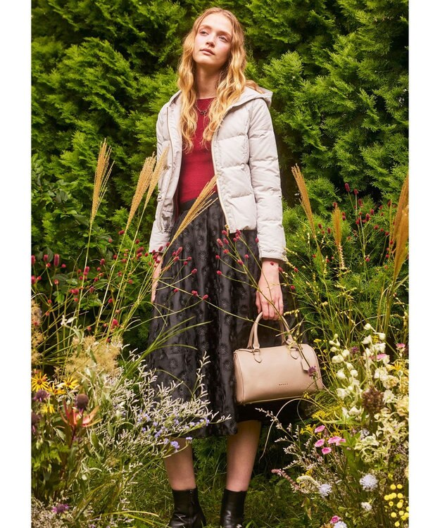 TOCCA T-ECLAIR LEATHERBAG ボストンバッグ ベージュ系