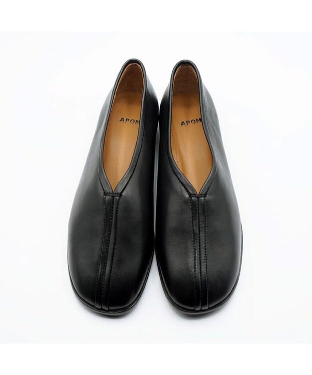 APOM 313-オブリークトゥバイプドスリップオン15 ブラック