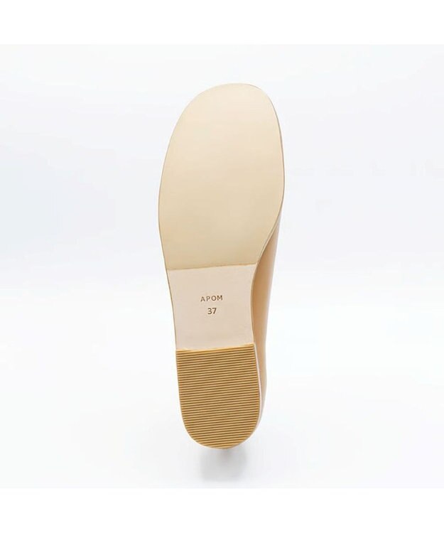 APOM 313-オブリークトゥバイプドスリップオン15 キャメル