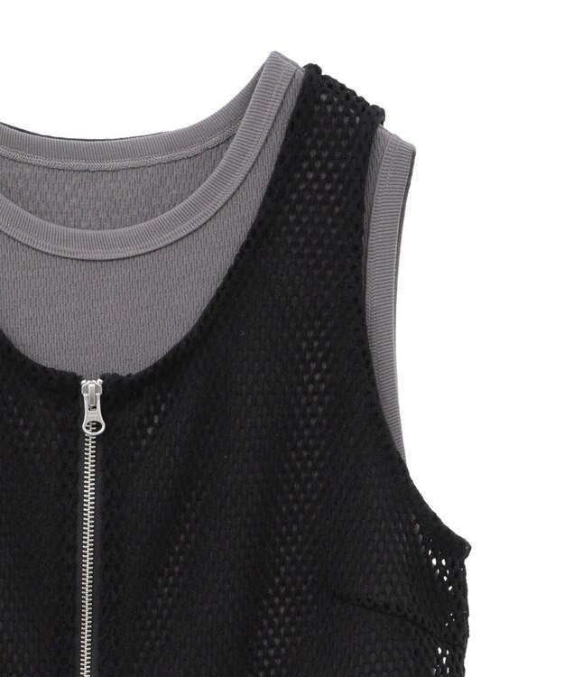 AMERICAN HOLIC 【WEB限定】2点セットカットワンピース Charcoal Gray