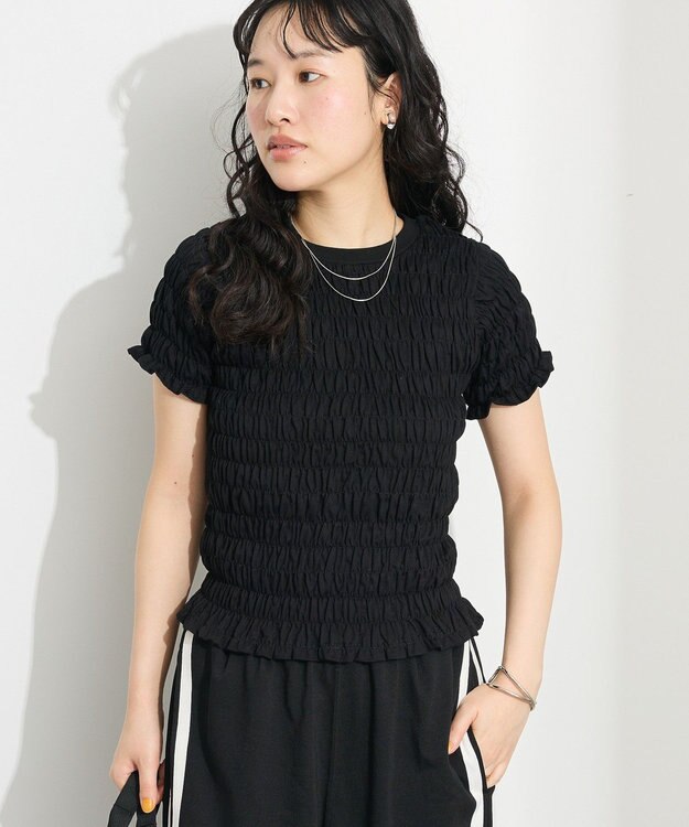 CRAFT STANDARD BOUTIQUE シャーリングＴシャツ Black
