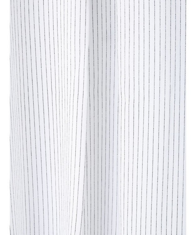 Green Parks 接触冷感　アソート柄ブラウス Stripe White