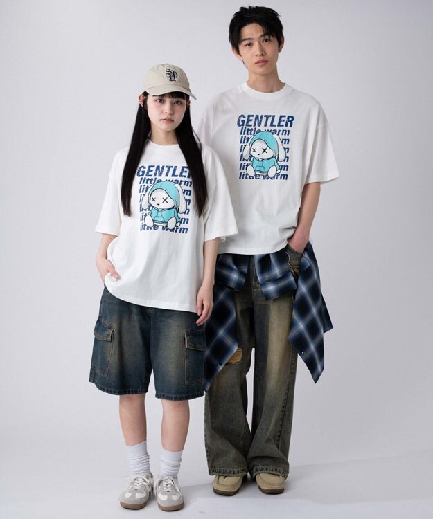 WEGO 【ユニセックス着用ITEM/XSSMLXLサイズ展開】アソートグラフィックBIG　T（SS） 柄3