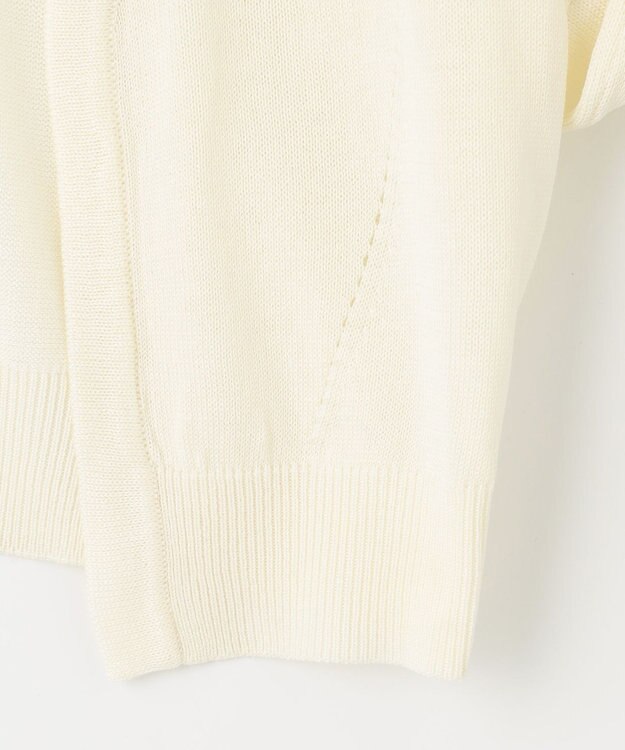 Feroux 【洗える】アイレット ボレロ アイボリー系