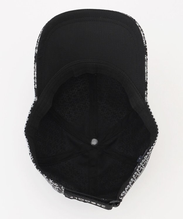 23区GOLF 【UNISEX】モノグラムプリントキャップ ブラック系5