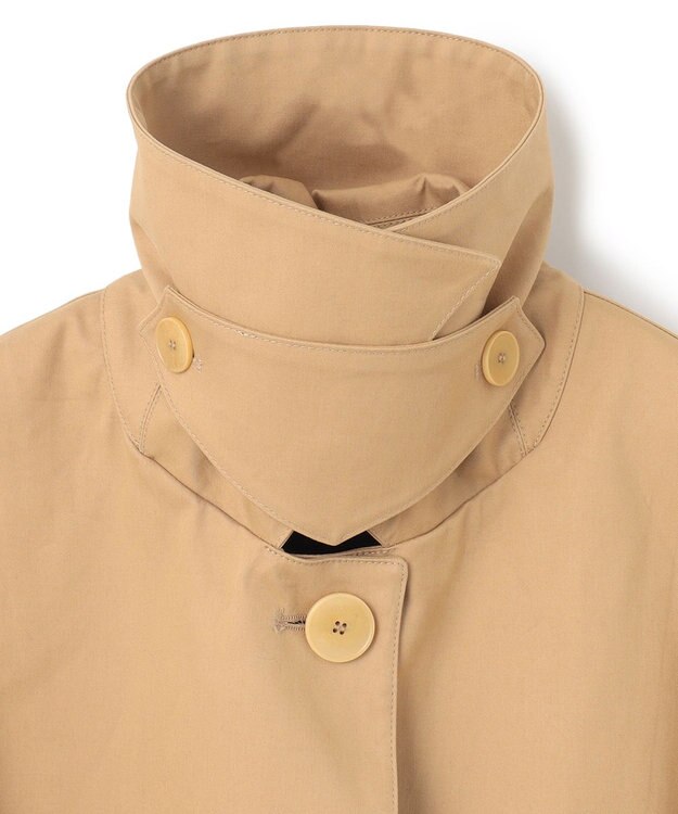 JOSEPH ボンテッドマック　Aラインコート Safari