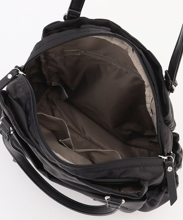 LA BAGAGERIE 【MONICA】ポーチ付き4WAYリュックサック ブラック