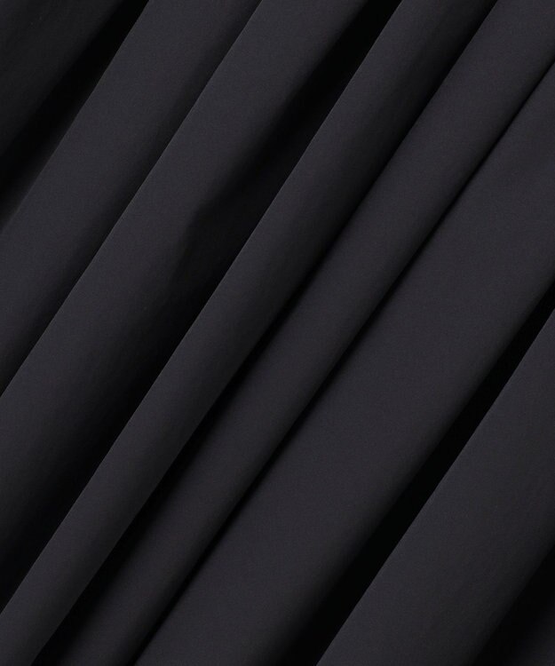 uncrave クールタッチカラータイプライター フレアスカート ブラック