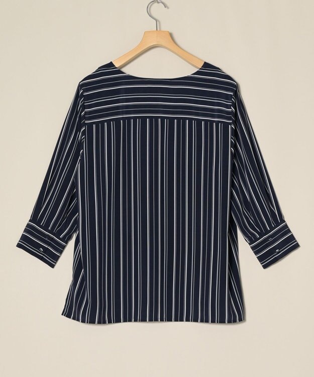 ONWARD Reuse Park 【23区】ブラウス秋冬 ネイビー