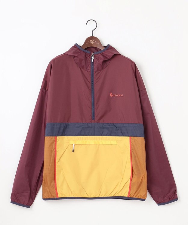 JOSEPH ABBOUD MOUNTAIN 【パッカブル】COTOPAXI Teca Half-Zip Windbreaker　ウィンドブレーカー オレンジ系