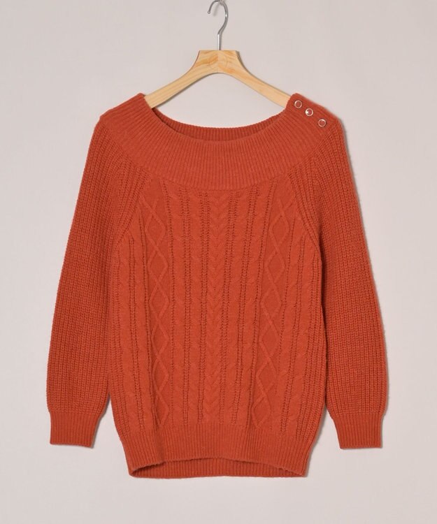 ONWARD Reuse Park 【any SiS】ニット秋冬 オレンジ