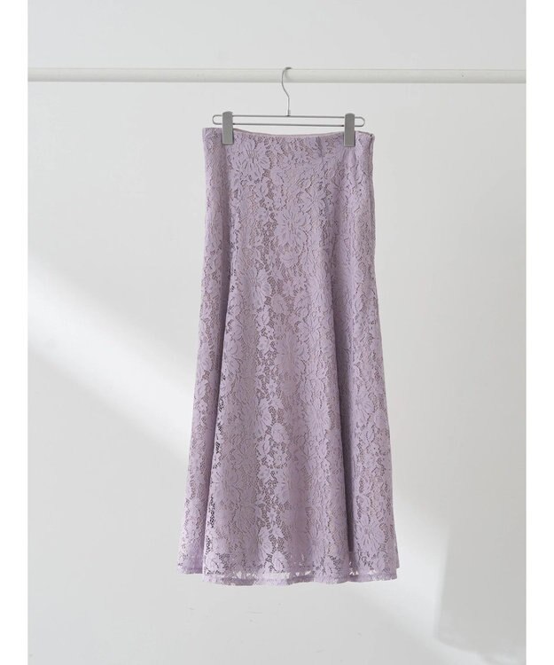 earth music&ecology レーススカート Purple