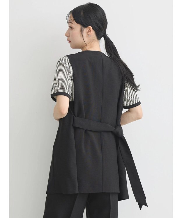 earth music&ecology リネンライクジレ Black