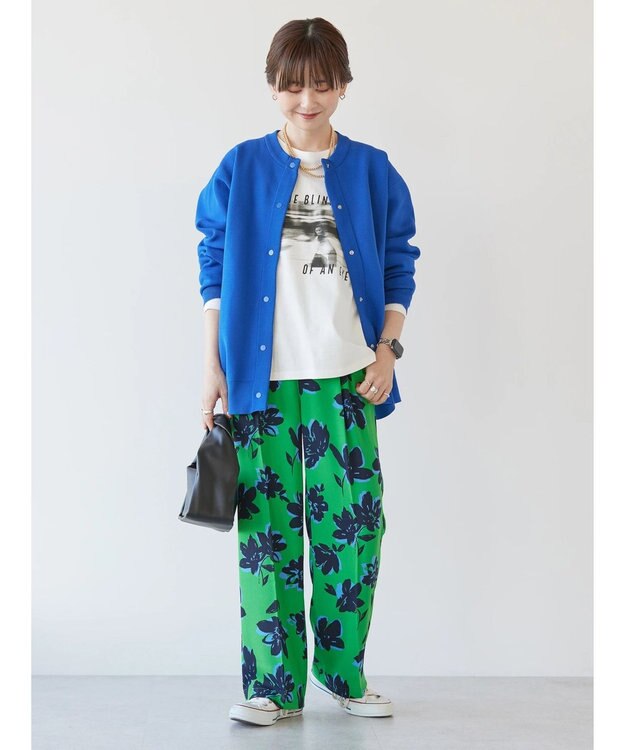 AMERICAN HOLIC 美・美・美アソートプリントストレートパンツ Flower