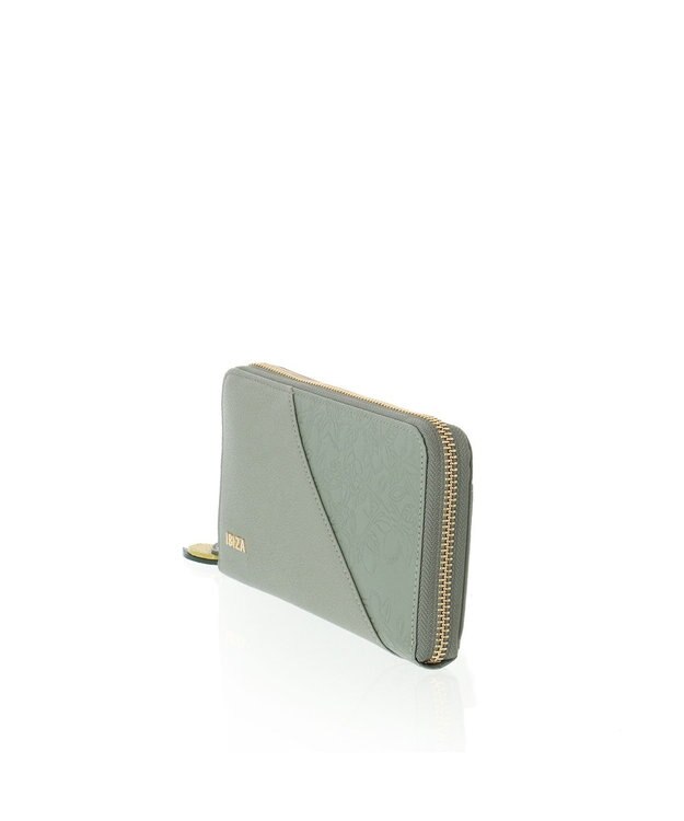 IBIZA リモーネス　ラウンドファスナー長財布 薄黄色