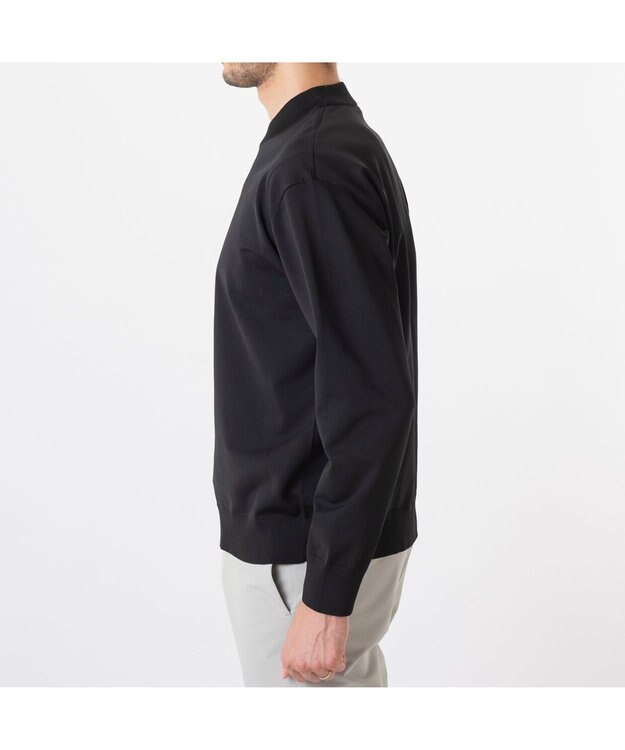 ZERO HALLIBURTON ゼロハリバートン ZERO HALLIBURTON クルーネックセーター 82271 ブラック