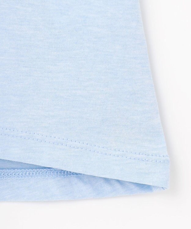 組曲 KIDS 【150-160㎝】フラワーエンブロイダリー チュニック スカイブルー系