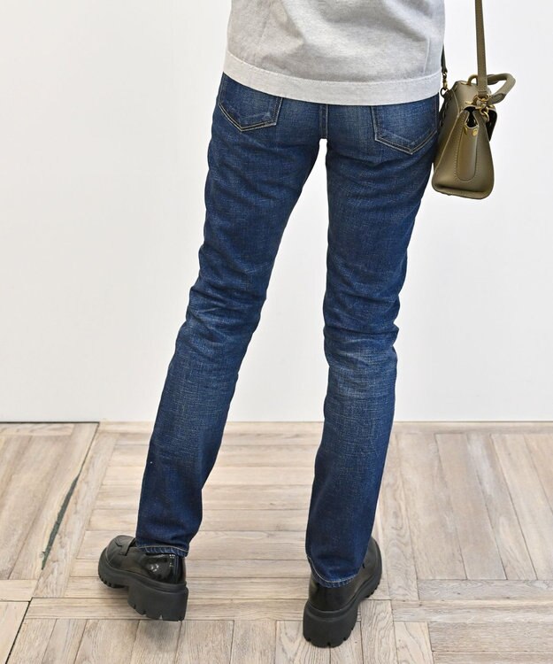 caqu modern pencil  タイトフィット ペンシルシルエット デニムパンツ 1year