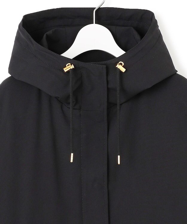 23区 L 【一部店舗限定/撥水加工】ミリタリー ダウンコート ブラック系