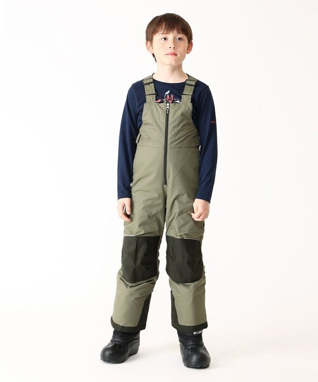 Columbia Columbia/ 【KIDS】アドベンチャーライドIIビブ /コロンビア Stone Green、 Greenscape