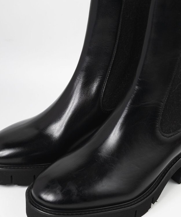 BONTRE 【LucaGrossi/ルカグロッシ】厚底サイドゴアブーツ/H616T-UA ブラック