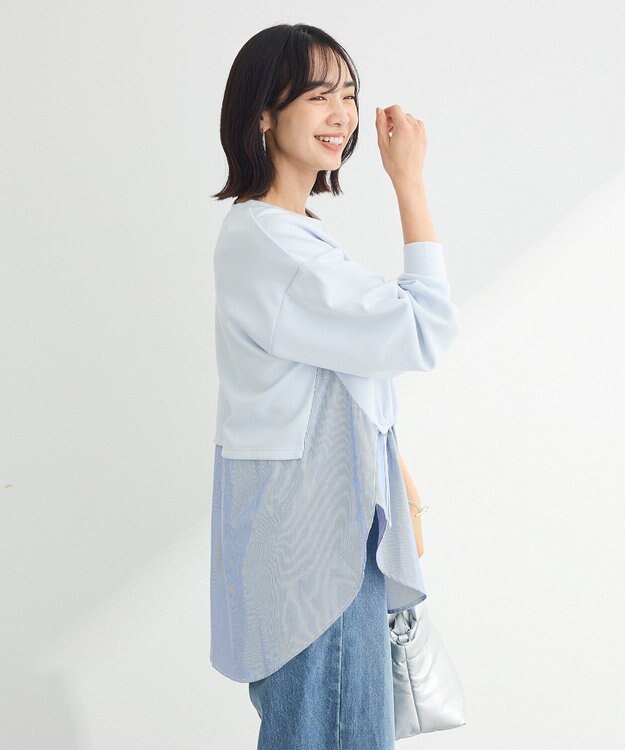 Green Parks ダンボールドッキングチュニック Sax