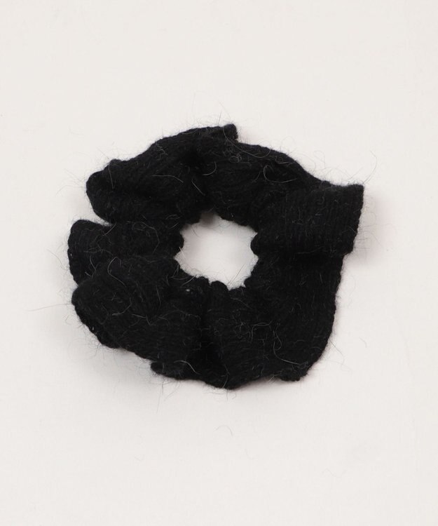 WEGO Lニットシュシュ ブラック