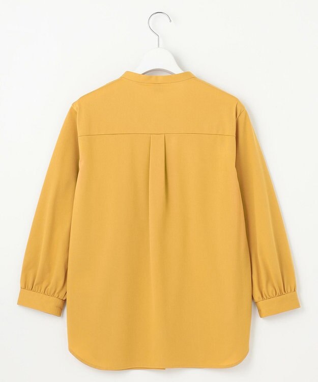 J.PRESS LADIES L トリコット ピンタック カットソー イエロー系