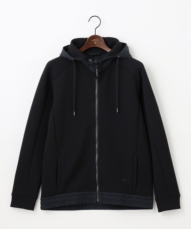 JOSEPH ABBOUD MOUNTAIN 【雑誌掲載/吸湿発熱/保温/ライナードッキング対応】 ミズノコラボBREATH-THERMOパーカー ブラック系