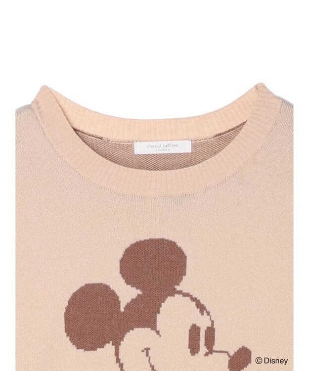 Green Parks Ｄｉｓｎｅｙ／ジャガードニットプルオーバー Beige
