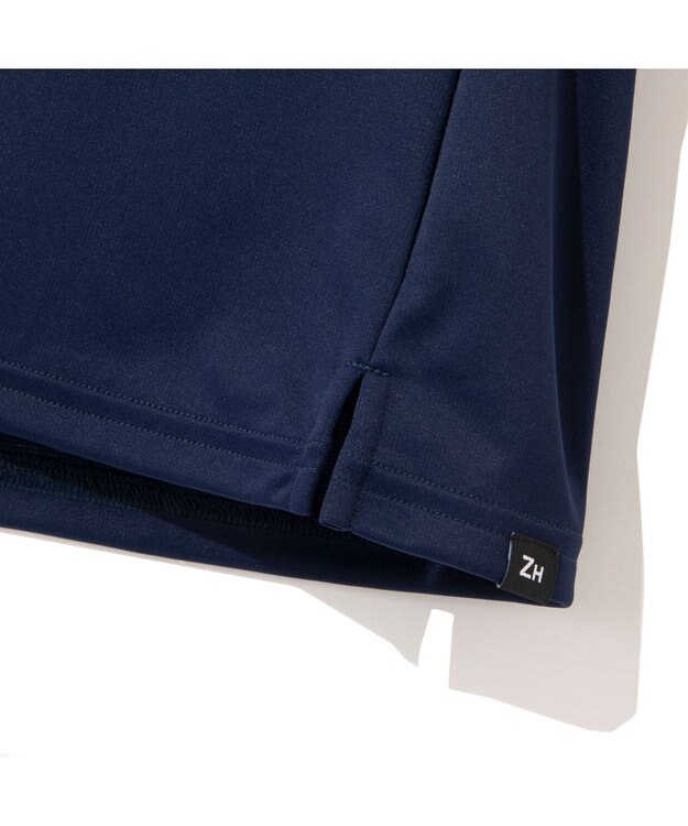 ZERO HALLIBURTON 【防透け】モックネックTシャツ 82834 W4S3 レディースゴルフ ネイビー