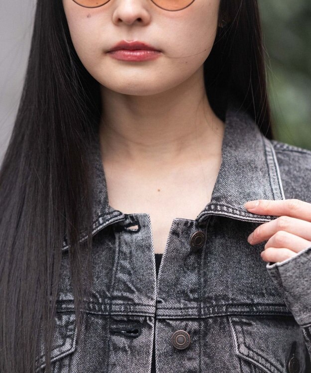 WEGO 【SETUP対応アイテム】デニムジャケット ブラックその他