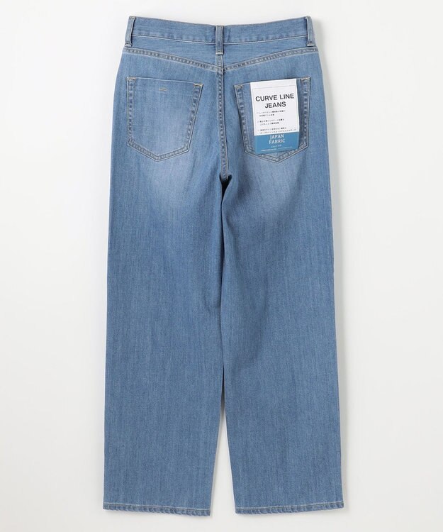 ANY L 【洗濯機可能/ストレッチ】ライトウェイトデニム フェードインディゴ