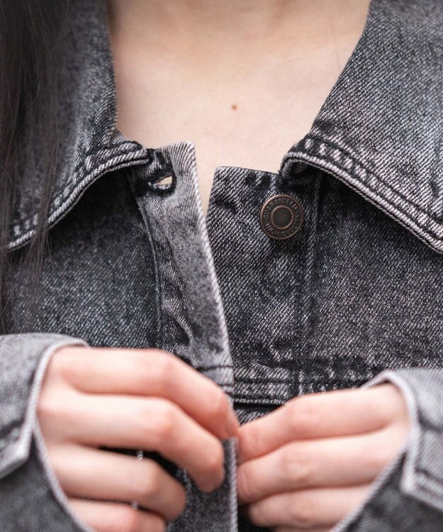 WEGO 【SETUP対応アイテム】デニムジャケット ブラックその他