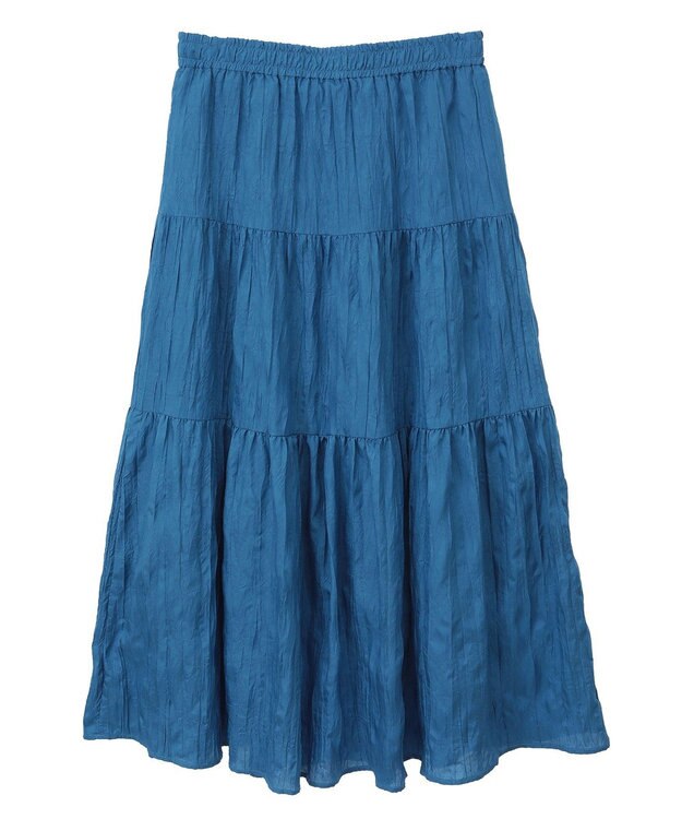 CRAFT STANDARD BOUTIQUE シャイニーワッシャースカート Blue