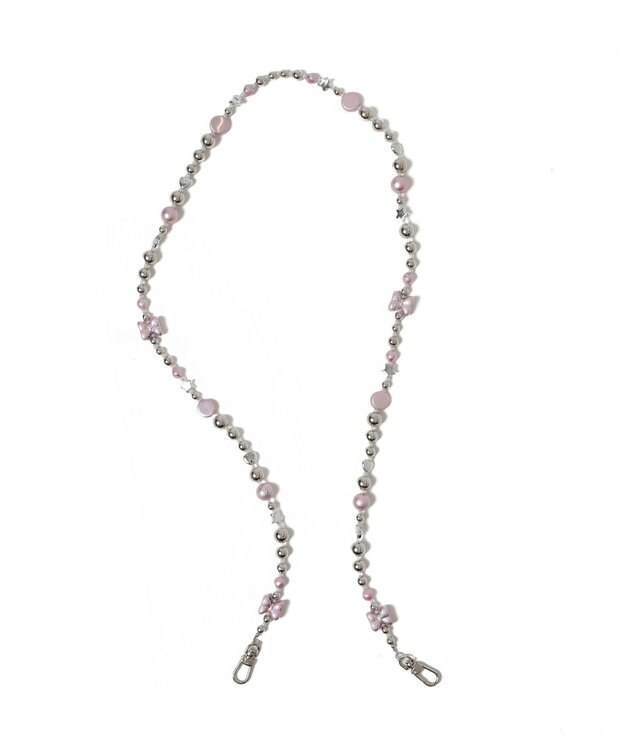 WEGO メタルビーズモチーフストラップ 柄3