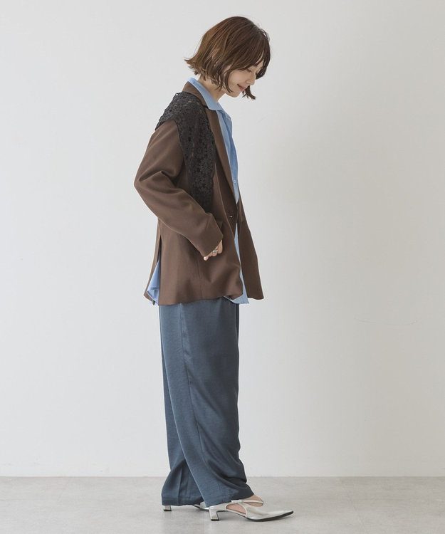 AMERICAN HOLIC Ｗテーラードジャケット Brown