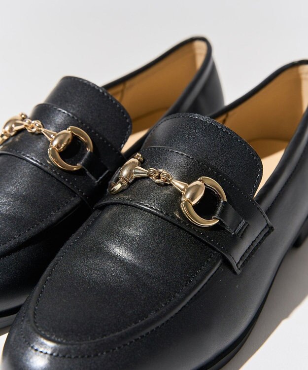 AMERICAN HOLIC ビット付きローファー Black