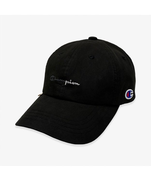 林八百吉商店 Champion  キッズ　ツイルキャップ ブラック