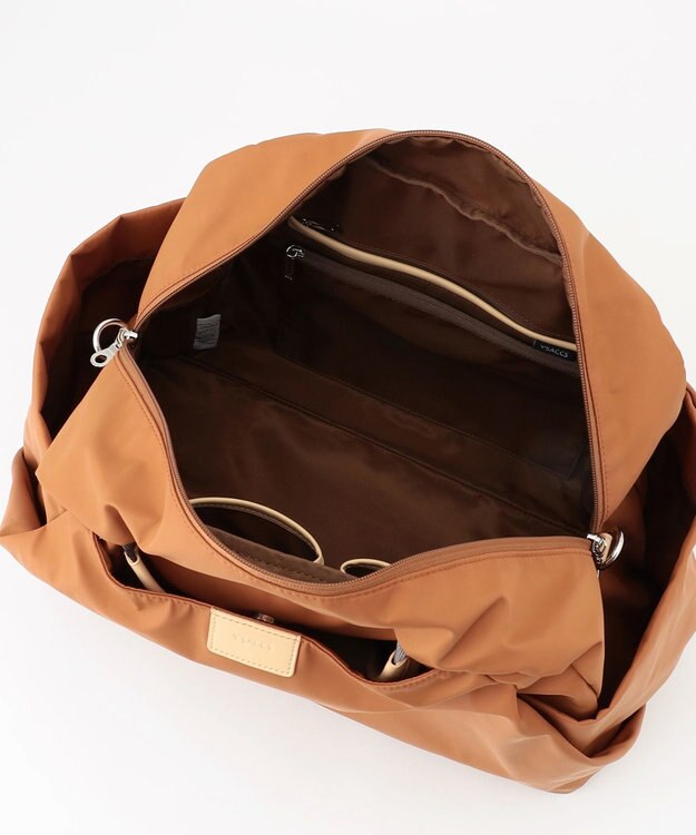 Y'SACCS 【ナイロンタフタ】トラベルボストン キャメル