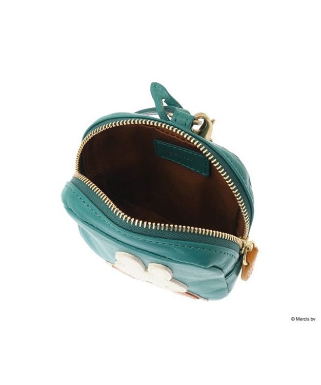 genten 【WEB限定】miffy collection ポーチ「ミッフィー」 グリーン