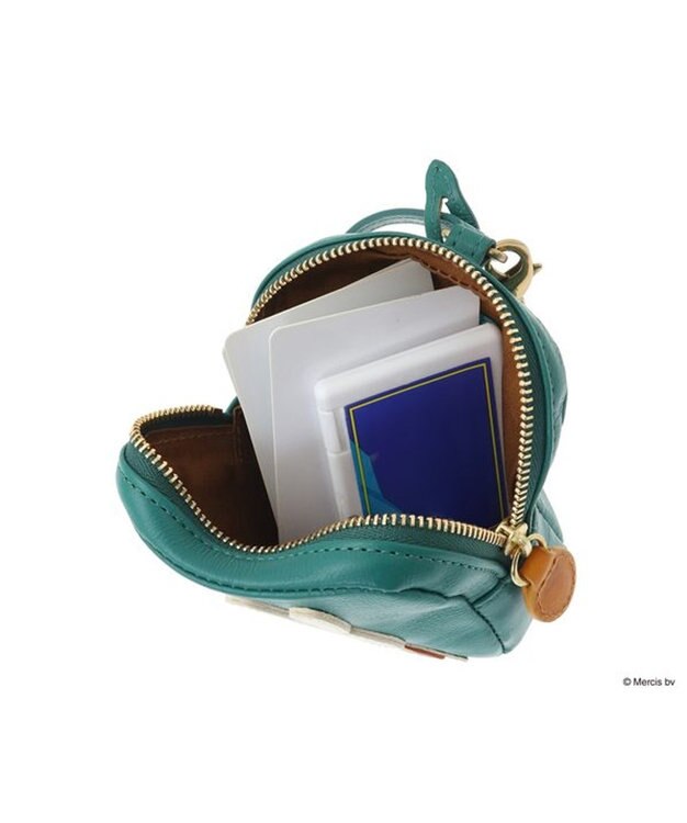 genten 【WEB限定】miffy collection ポーチ「ミッフィー」 グリーン